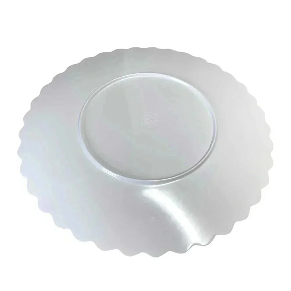 Cupcakes & Cashmere Bow Hearts XOXO 15" Serving Platter Tray Coquette Valentines - Picture 4 of 4